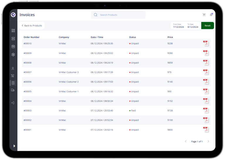 IMS (Invoices)