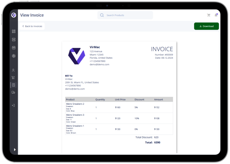 IMS (View Invoice)